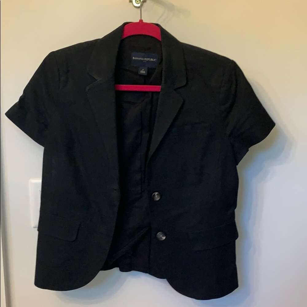 Banana Republic short sleeved blazer